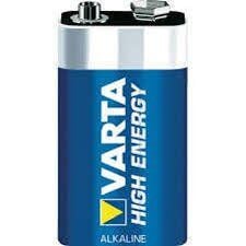 9V Alkalin Pil