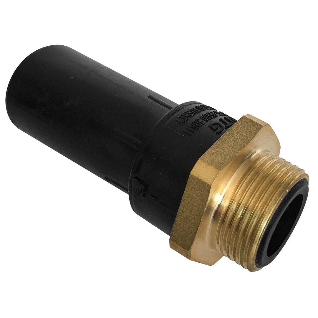 PE-Pirinç Geçiş Adaptörü Dış Dişli SDR11