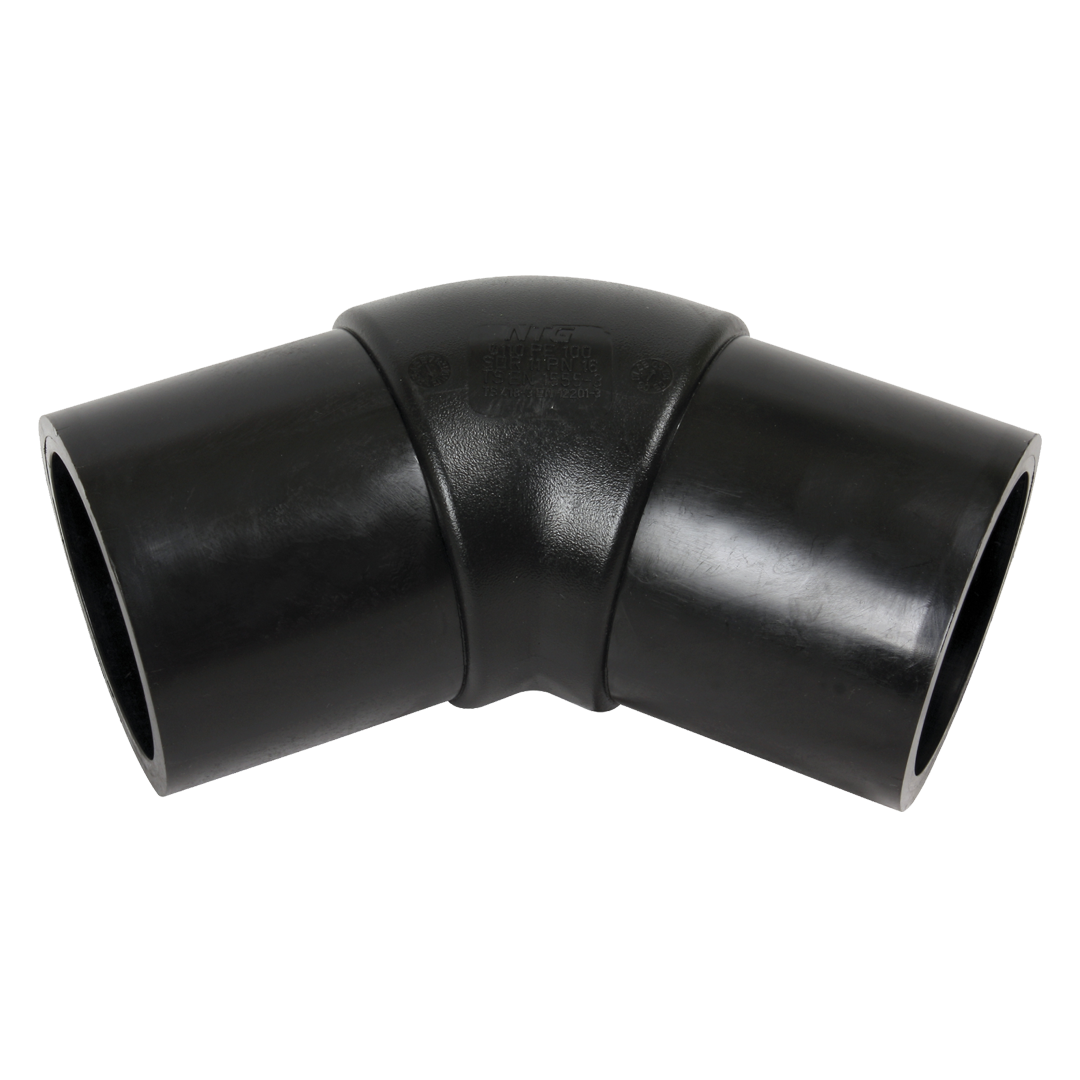 Enjeksiyon Spigot Dirsek 45° SDR11